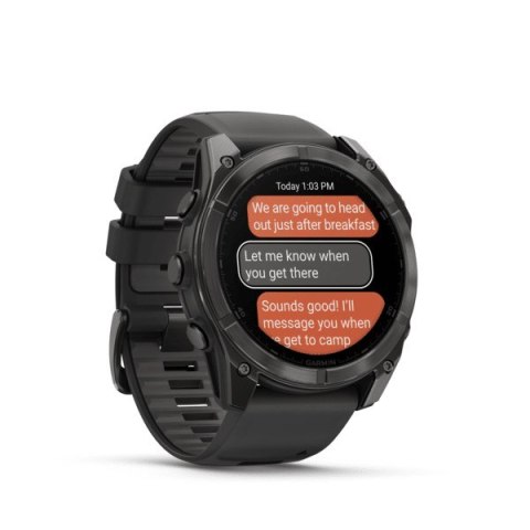 Zegarek Garmin Fenix 8 51mm Czarny Zegarek Garmin Fenix 8 51mm Czarny