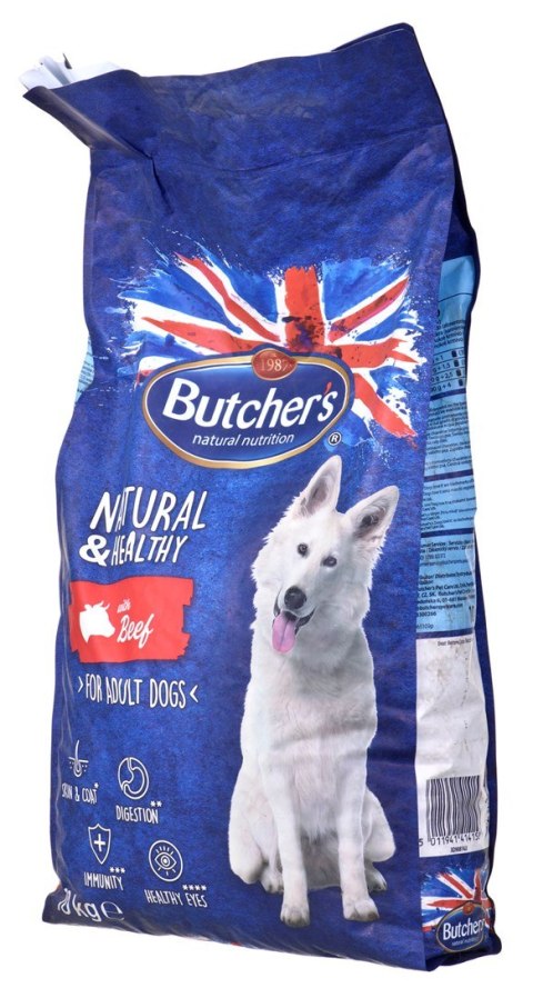 BUTCHER'S z wołowiną 10kg - sucha karma dla psa (WYPRZEDAŻ) BUTCHER'S z wołowiną 10kg - sucha karma dla psa (WYPRZEDAŻ)