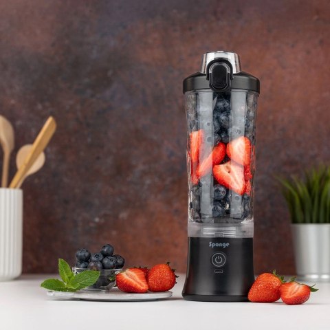 Blender bezprzewodowy Sponge czarny Blender bezprzewodowy Sponge czarny