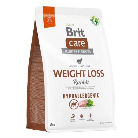 Brit Care Dog Hypoallergenic Weight Loss 3kg (WYPRZEDAŻ) Brit Care Dog Hypoallergenic Weight Loss 3kg (WYPRZEDAŻ)