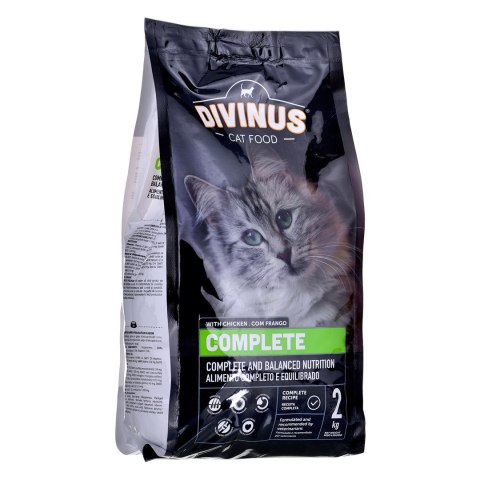 Divinus Cat Complete dla kotów dorosłych 2kg (WYPRZEDAŻ) Divinus Cat Complete dla kotów dorosłych 2kg (WYPRZEDAŻ)