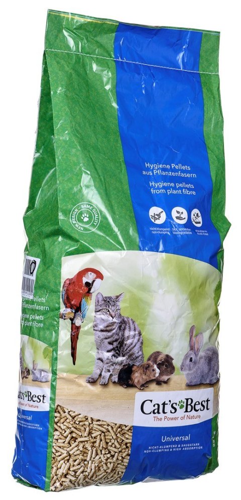 JRS Cats Best Universal - żwirek drewniany pellet - 22kg (WYPRZEDAŻ) JRS Cats Best Universal - żwirek drewniany pellet - 22kg (WYPRZEDAŻ)
