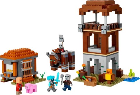LEGO MINECRAFT 21278 THE PILLAGER OUTPOST AND RAVAGER LEGO MINECRAFT 21278 THE PILLAGER OUTPOST AND RAVAGER