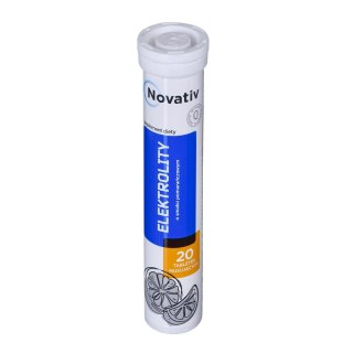 Novativ Elektrolity 20 tabletek musujących