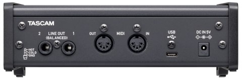 Tascam US-2x2HR - Interfejs USB audio/MIDI wysokiej rozdzielczości (2 wejścia, 2 wyjścia) Tascam US-2x2HR - Interfejs USB audio/MIDI wysokiej rozdzielczości (2 wejścia, 2 wyjścia)