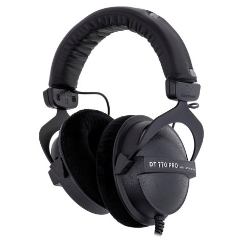 Beyerdynamic DT 770 PRO 80 OHM BLACK LIMITED EDITION - Słuchawki studyjne zamknięte (WYPRZEDAŻ)