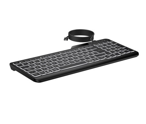 HP Klawiatura 405 Multi-Device podświetlana przewodowa 7N7C1AA