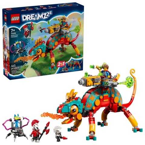 LEGO DREAMZZZ 71492 MATEO'S FIRE CHAMELEON LEGO DREAMZZZ 71492 MATEO'S FIRE CHAMELEON