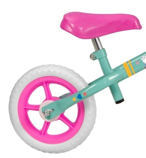 Rowerek biegowy 10" Świnka Peppa zielony 198 Green Rowerek biegowy 10" Świnka Peppa zielony 198 Green