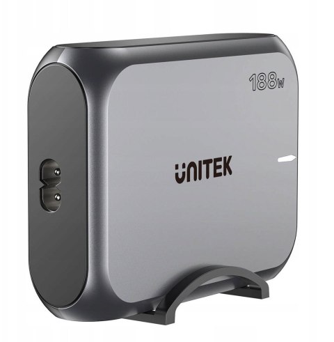 UNITEK ŁADOWARKA SIECIOWA 2X USB-A 3X USB-C GAN PD 3.1 188W UNITEK ŁADOWARKA SIECIOWA 2X USB-A 3X USB-C GAN PD 3.1 188W