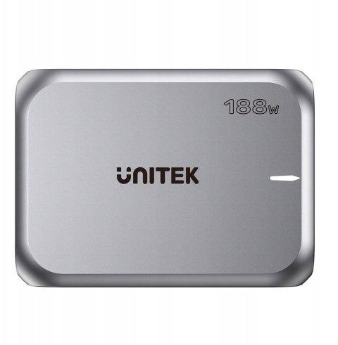 UNITEK ŁADOWARKA SIECIOWA 2X USB-A 3X USB-C GAN PD 3.1 188W UNITEK ŁADOWARKA SIECIOWA 2X USB-A 3X USB-C GAN PD 3.1 188W