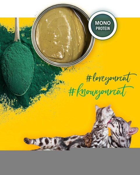 3Coty CHICKEN with Spirulina for Baby Kittens and Feeding Mother Cats 80g