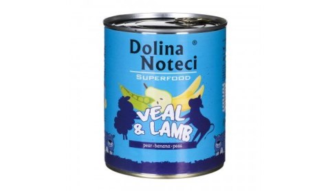 DOLINA NOTECI Superfood z cielęciną i jagnięciną - mokra karma dla psa - 800 g DOLINA NOTECI Superfood z cielęciną i jagnięciną - mokra karma dla psa - 800 g