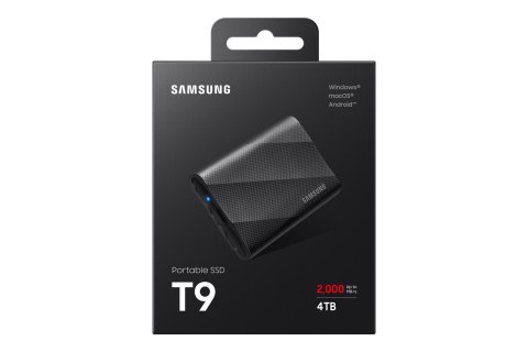 Dysk SSD Samsung T9 4TB MU-PG4T0B/EU Dysk SSD Samsung T9 4TB MU-PG4T0B/EU
