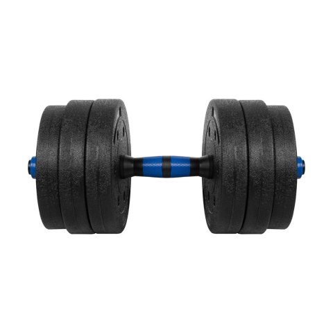 Hantle bitumiczne regulowane z łącznikiem 2x10kg REBEL ACTIVE Hantle bitumiczne regulowane z łącznikiem 2x10kg REBEL ACTIVE
