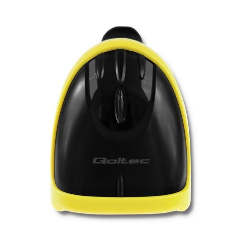 QOLTEC LASEROWY CZYTNIK KODÓW 1D | 2D | USB | CZARNY QOLTEC LASEROWY CZYTNIK KODÓW 1D | 2D | USB | CZARNY