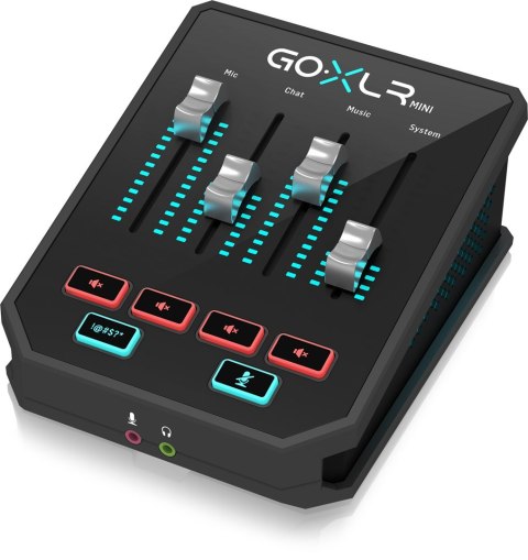 TC Helicon GoXLR Mini, mikser i interfejs audio USB