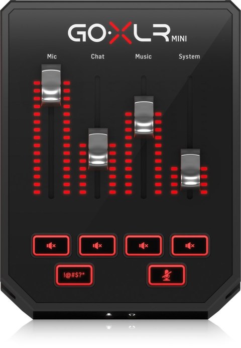 TC Helicon GoXLR Mini, mikser i interfejs audio USB