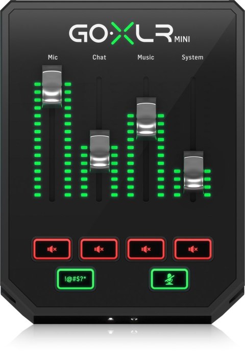 TC Helicon GoXLR Mini, mikser i interfejs audio USB