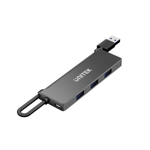 UNITEK HUB USB-A 4X USB-A 5 GBPS, CZARNY UNITEK HUB USB-A 4X USB-A 5 GBPS, CZARNY