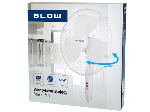 BLOW WENTYLATOR STOJĄCY 16"/40CM 55W BLOW WENTYLATOR STOJĄCY 16"/40CM 55W