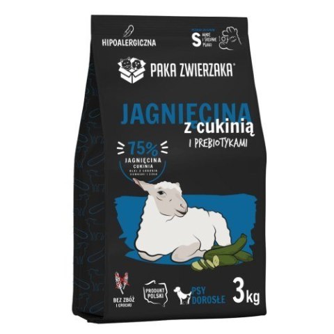 Paka Zwierzaka Seventh Heaven Jagnięcina z cukinią ''S'' 3kg Paka Zwierzaka Seventh Heaven Jagnięcina z cukinią ''S'' 3kg