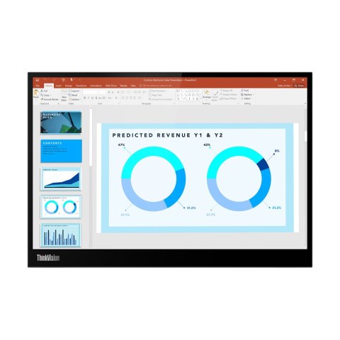 Lenovo ThinkVision M14d 14" QHD IPS 60Hz 300nits AG 2xUSB-C Raven Black Lenovo ThinkVision M14d 14" QHD IPS 60Hz 300nits AG 2xUSB-C Raven Black