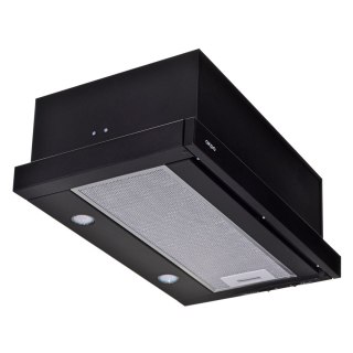 Okap teleskopowy AKPO WK-7 LIGHT ECO 50 CZARNY (podszafkowy)