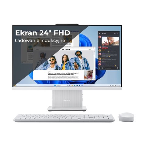Lenovo IdeaCentre AIO 24IRH9 i3-1315U 23.8" FHD IPS AG 250nits 100Hz 8GB DDR5 5200 SSD512 Intel UHD Graphics Win11 Cloud Grey