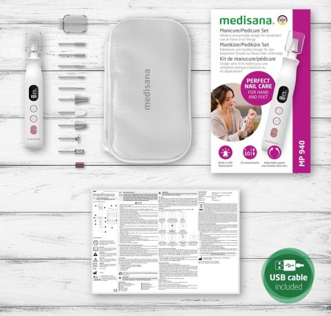 Urządzenie do manicure/pedicure Medisana MP 940 Urządzenie do manicure/pedicure Medisana MP 940
