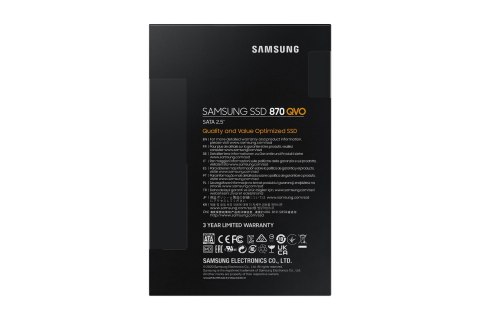 Dysk SSD Samsung 870 QVO 2TB (MZ-77Q2T0BW)