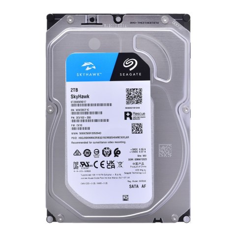 Dysk twardy HDD Seagate SkyHawk 2TB 3,5" SATA ST2000VX017