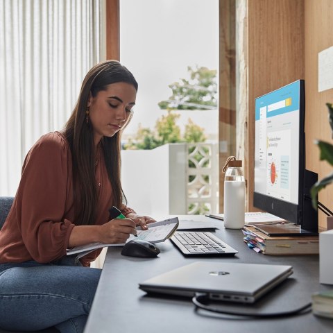 HP AIO ProOne 440 G9 i3-13100T 23.8"FHD 250nits 8GB DDR4 SSD512 UHD Graphics 770 W11Pro 3Y OnSite (WYPRZEDAŻ)