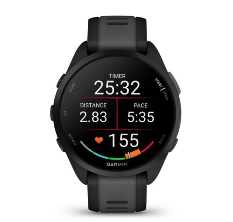 Garmin Forerunner 165 Black / Slate Grey 43 mm Garmin Forerunner 165 Black / Slate Grey 43 mm