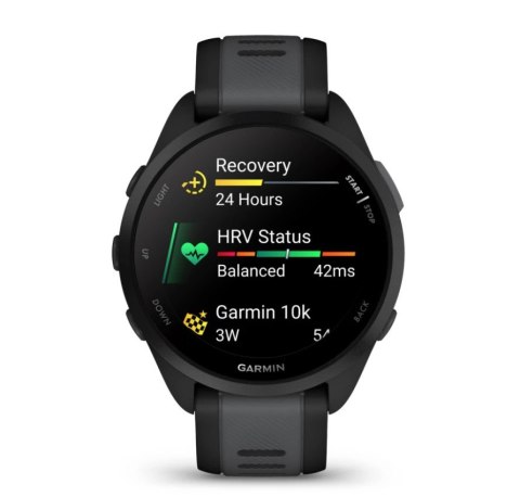 Garmin Forerunner 165 Black / Slate Grey 43 mm Garmin Forerunner 165 Black / Slate Grey 43 mm