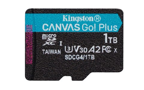 KINGSTON microSDXC Canvas Go Plus 1TB + Adapter KINGSTON microSDXC Canvas Go Plus 1TB + Adapter