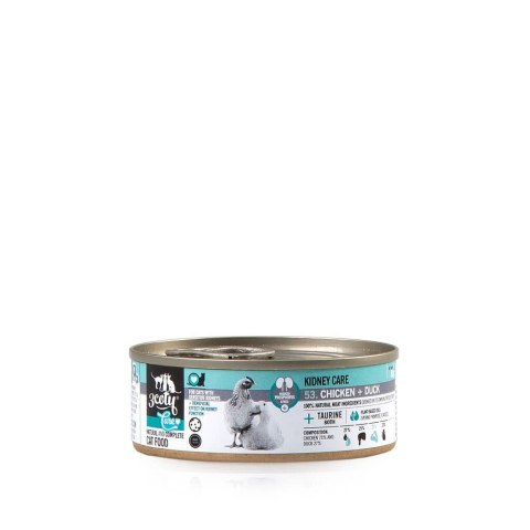 3Coty CHICKEN + DUCK Care for cats with sensitive kidneys 80g