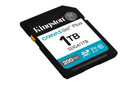 Karta pamięci Kingston Canvas Go Plus SDG4/1TB (1TB; Class U3, V30; Karta pamięci) Karta pamięci Kingston Canvas Go Plus SDG4/1TB (1TB; Class U3, V30; Karta pamięci)