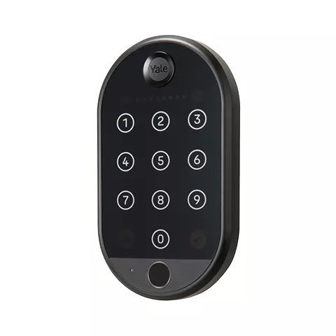 Klawiatura do inteligentnego zamka Linus Yale Smart Keypad 2 z czytnikiem linii papilarnych Klawiatura do inteligentnego zamka Linus Yale Smart Keypad 2 z czytnikiem linii papilarnych