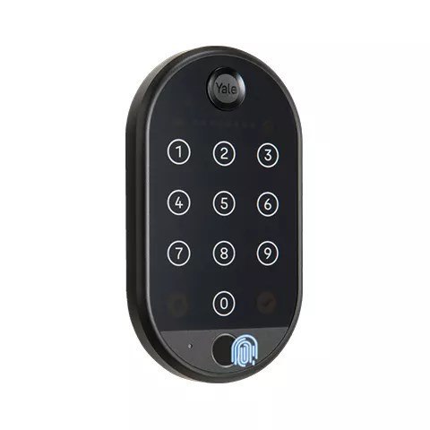 Klawiatura do inteligentnego zamka Linus Yale Smart Keypad 2 z czytnikiem linii papilarnych Klawiatura do inteligentnego zamka Linus Yale Smart Keypad 2 z czytnikiem linii papilarnych