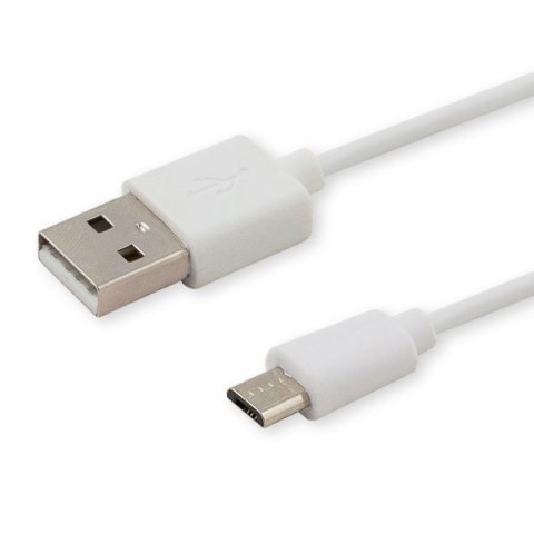 Kabel SAVIO CL-123 (Micro USB - USB 2.0 ; 1m; kolor biały) Kabel SAVIO CL-123 (Micro USB - USB 2.0 ; 1m; kolor biały)