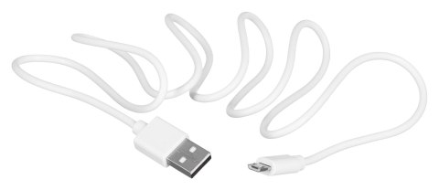 Kabel SAVIO CL-123 (Micro USB - USB 2.0 ; 1m; kolor biały) Kabel SAVIO CL-123 (Micro USB - USB 2.0 ; 1m; kolor biały)