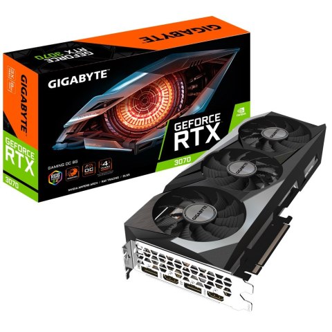Karta graficzna Gigabyte GeF RTX 3070 GAMING OC 8G 2.0 (WYPRZEDAŻ) Karta graficzna Gigabyte GeF RTX 3070 GAMING OC 8G 2.0 (WYPRZEDAŻ)