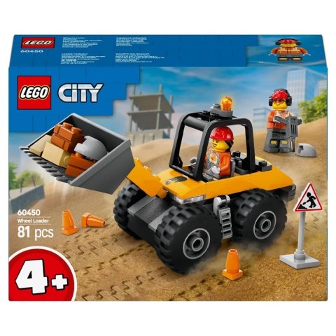 LEGO CITY 60450 Żółta ładowarka kołowa LEGO CITY 60450 Żółta ładowarka kołowa