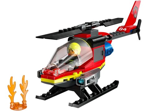 LEGO City 60411 Strażacki helikopter ratunkowy LEGO City 60411 Strażacki helikopter ratunkowy