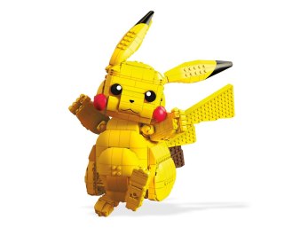 MEGA Pokémon FVK81 akcesorium do zabawek budowlanych Figurka budowlana Żółty