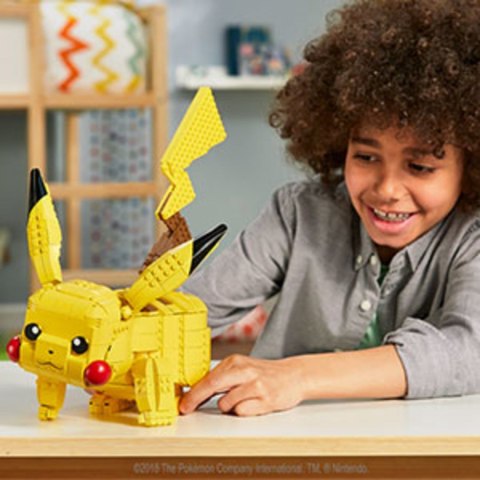 MEGA Pokémon FVK81 akcesorium do zabawek budowlanych Figurka budowlana Żółty MEGA Pokémon FVK81 akcesorium do zabawek budowlanych Figurka budowlana Żółty