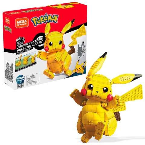 MEGA Pokémon FVK81 akcesorium do zabawek budowlanych Figurka budowlana Żółty MEGA Pokémon FVK81 akcesorium do zabawek budowlanych Figurka budowlana Żółty