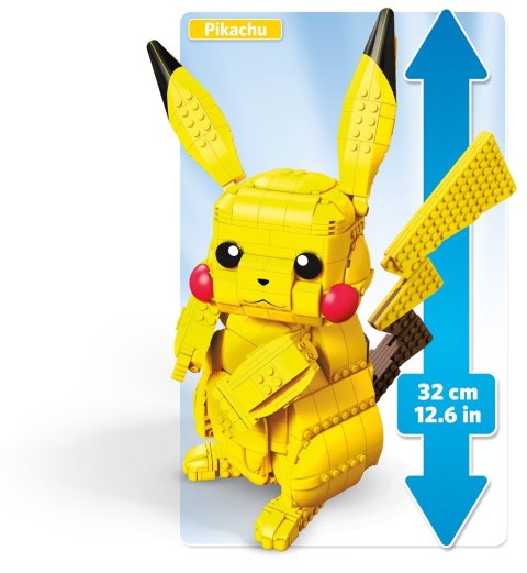 MEGA Pokémon FVK81 akcesorium do zabawek budowlanych Figurka budowlana Żółty MEGA Pokémon FVK81 akcesorium do zabawek budowlanych Figurka budowlana Żółty