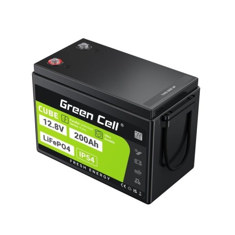 GREEN CELL AKUMULATOR LIFEPO4 CUBE 200AH 12V/12.8V 2560WH LFPGC12V200AH GREEN CELL AKUMULATOR LIFEPO4 CUBE 200AH 12V/12.8V 2560WH LFPGC12V200AH